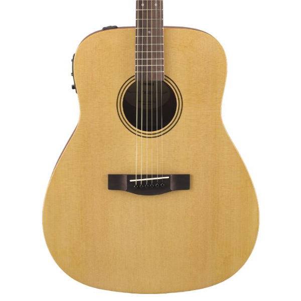 Yamaha FX400 Dreadnought Body Spruce Top Acoustic Electric Guitar with Gig Bag