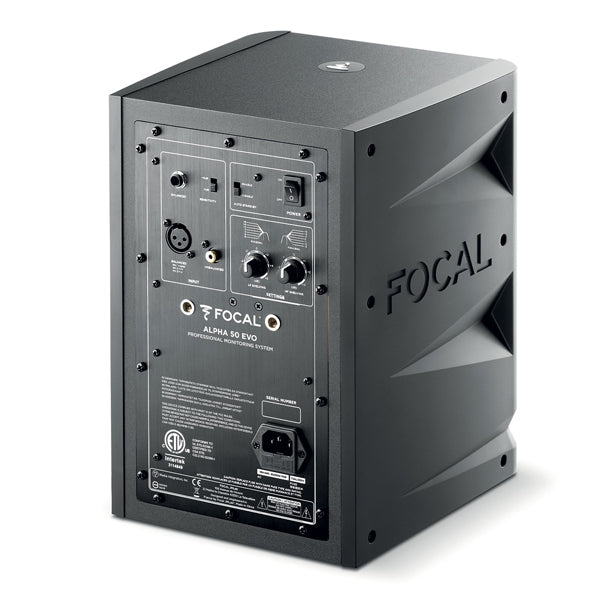 Focal Alpha 50 Evo 50 Watts 2 Way Active Studio Monitor Loudspeaker - Pair