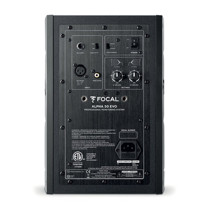 Focal Alpha 50 Evo 50 Watts 2 Way Active Studio Monitor Loudspeaker - Pair