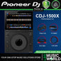 Pioneer DJ CDJ-1500X Digital DJ Media Player with High Resolution Audio and Wifi (CD1500X)