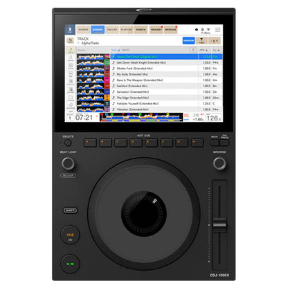 Pioneer DJ CDJ-1500X Digital DJ Media Player with High Resolution Audio and Wifi (CD1500X)