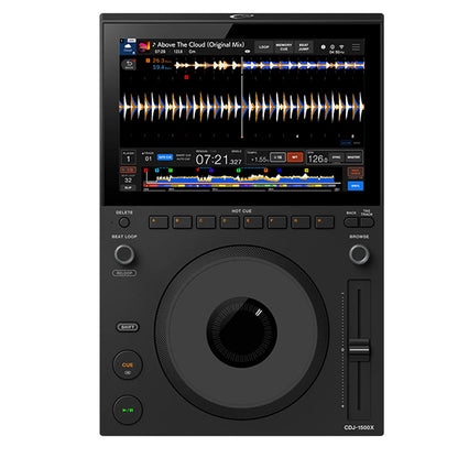 Pioneer DJ CDJ-1500X Digital DJ Media Player with High Resolution Audio and Wifi (CD1500X)