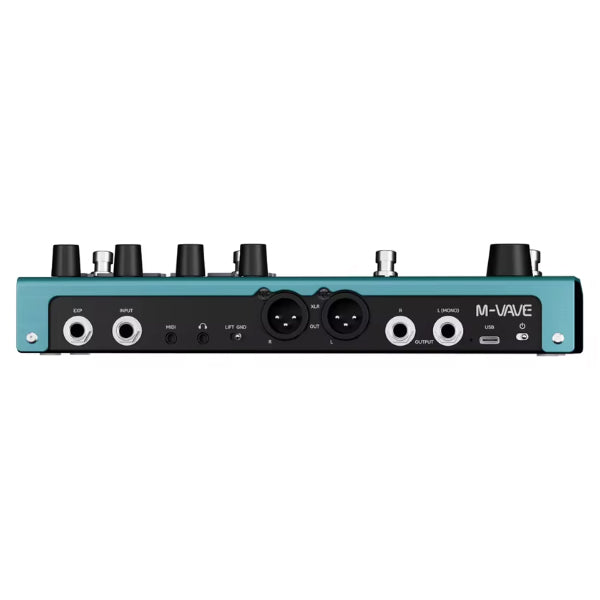 M-VAVE Tank Pro Portable Multi Effect Pedal with Built In Battery and Bluetooth