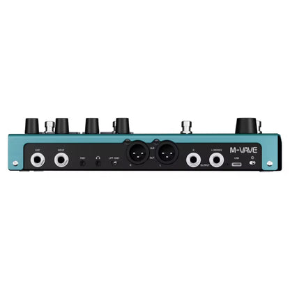 M-VAVE Tank Pro Portable Multi Effect Pedal with Built In Battery and Bluetooth