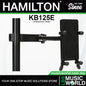 Hamilton KB125E Adjustable Smartphone Holder with Gooseneck and Tube Clamp - Black
