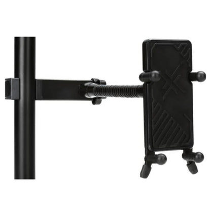 Hamilton KB125E Adjustable Smartphone Holder with Gooseneck and Tube Clamp - Black