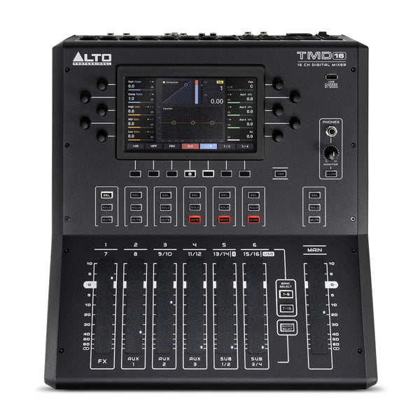 Alto Professional TMD16 16 Channel Compact Digital Mixer With Bluetooth And USB