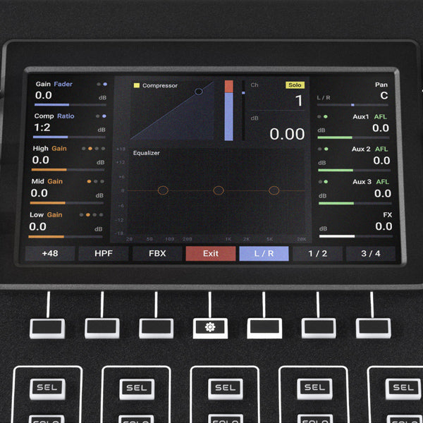 Alto Professional TMD16 16 Channel Compact Digital Mixer With Bluetooth And USB