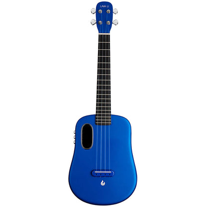 Lava U 23 Inch Electric Acoustic Concert Ukulele with Freeboost Effect & Speaker Blue (Free Boost)