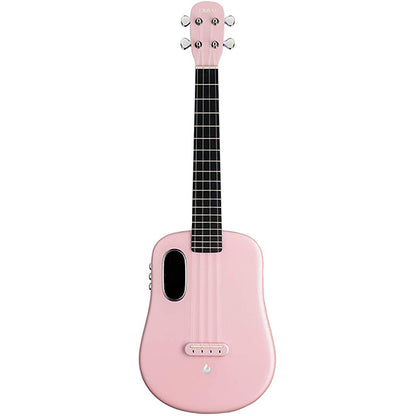 Lava U 23 Inch Electric Acoustic Concert Ukulele with Freeboost Effect & Speaker Pink (Free Boost)