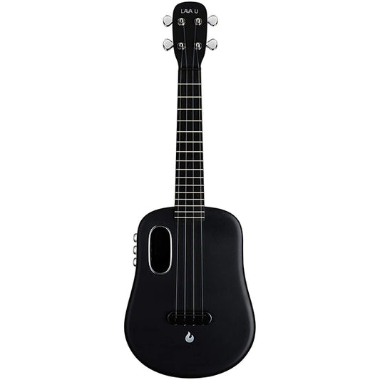Lava U 23 Inch Electric Acoustic Concert Ukulele with Freeboost Effect & Speaker Black (Free Boost)