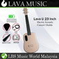 Lava U 23 Inch Electric Acoustic Concert Ukulele with Freeboost Effect & Speaker Gold (Free Boost)