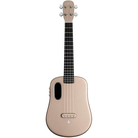 Lava U 23 Inch Electric Acoustic Concert Ukulele with Freeboost Effect & Speaker Gold (Free Boost)