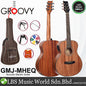 Groovy GMJMH-EQ 38 Inch Acoustic Electric Guitar with Bag and Pickup (GMJ)