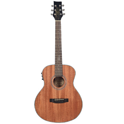 Groovy GMJMH-EQ 38 Inch Acoustic Electric Guitar with Bag and Pickup (GMJ)