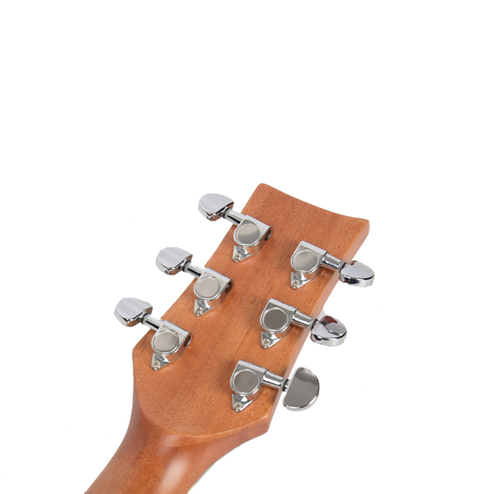 Groovy GMJMH-EQ 38 Inch Acoustic Electric Guitar with Bag and Pickup (GMJ)
