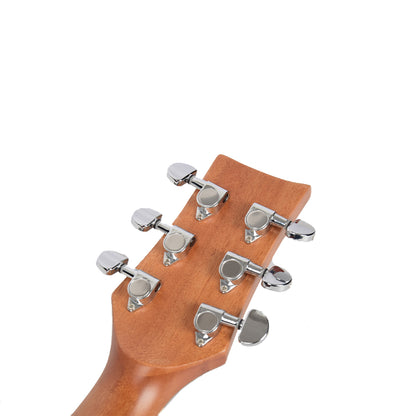 Groovy GMJMH-EQ 38 Inch Acoustic Electric Guitar with Bag and Pickup (GMJ)