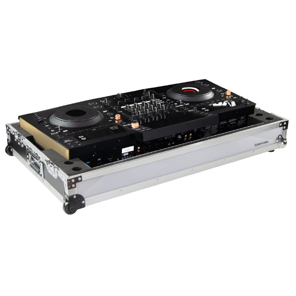 ODYSSEY SCOPUSQUADCW1 Flight Effects Show Case with Wheels for Pioneer DJ OPUS-QUAD