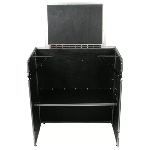 ODYSSEY FZF5437TB Flight Zone DJ Coffin Case for Dual Turntables and Mixer