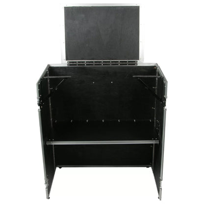 ODYSSEY FZF5437TB Flight Zone DJ Coffin Case for Dual Turntables and Mixer