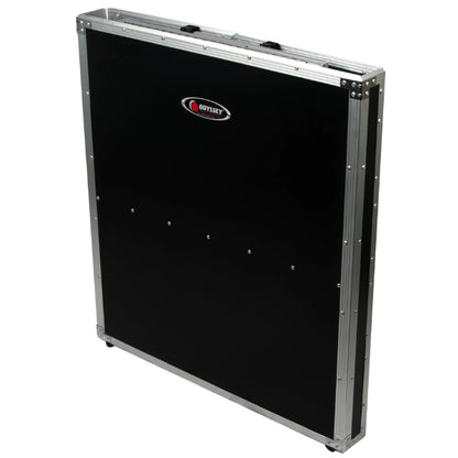 ODYSSEY FZF5437TB Flight Zone DJ Coffin Case for Dual Turntables and Mixer