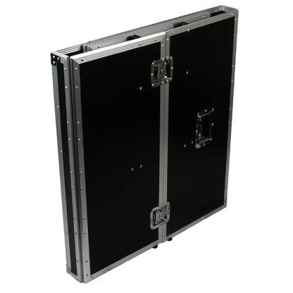 ODYSSEY FZF5437TB Flight Zone DJ Coffin Case for Dual Turntables and Mixer