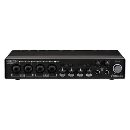 Steinberg UR44C 6X4 USB Type C Audio Interface with Cubase AI and Cubasis LE (UR44)