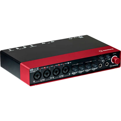 Steinberg UR44C 6X4 USB Type C Audio Interface with Cubase AI and Cubasis LE (UR44)