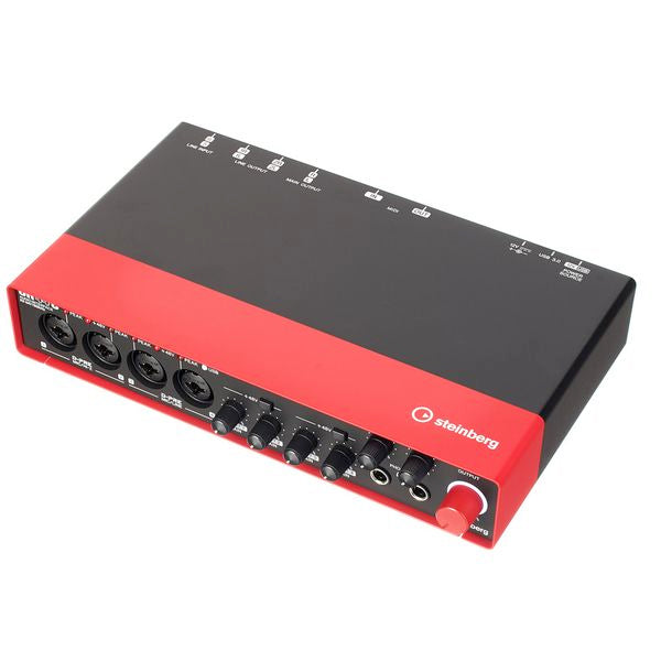 Steinberg UR44C 6X4 USB Type C Audio Interface with Cubase AI and Cubasis LE (UR44)