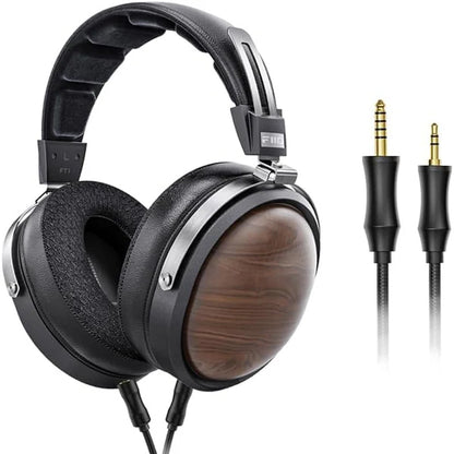 FiiO FT1 Natural Solid Wood Shell Closed Back Headphones with Premium Case