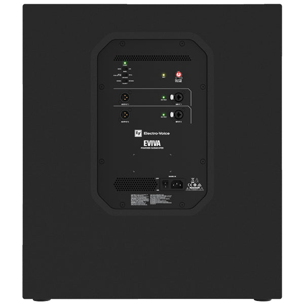 EV Electro-Voice EVIVA 18SP 1000 Watt Portable Powered Subwoofer with Music and Live Mode