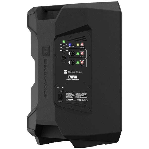 EV Electro-Voice EVIVA 12P 1000 Watt 12 Inch Portable Powered Loudspeaker with Bluetooth