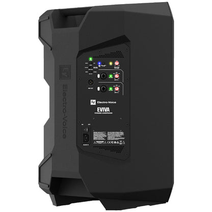 EV Electro-Voice EVIVA 12P 1000 Watt 12 Inch Portable Powered Loudspeaker with Bluetooth