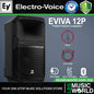 EV Electro-Voice EVIVA 12P 1000 Watt 12 Inch Portable Powered Loudspeaker with Bluetooth