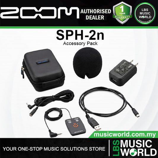 Zoom SPH 2n Accessories Pack for H2n Handy Recorder (SPH2n  SPH 2n)