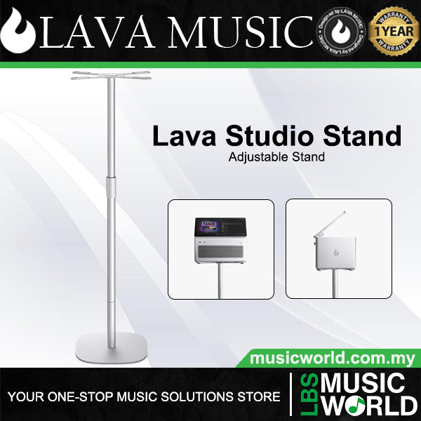 Lava Music Lava Studio 40 Watt All In One Advanced Amplifier with Touch Screen and Bluetooth