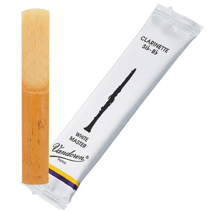Vandoren Paris Bb German Clarinet White Master Reed Loose Pack - 1 Each