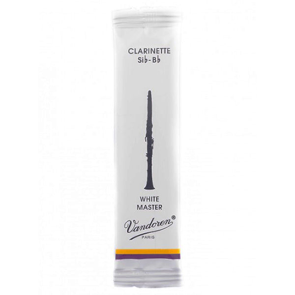 Vandoren Paris Bb German Clarinet White Master Reed Loose Pack - 1 Each