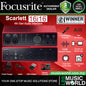 Focusrite Scarlett 16i16 4th Gen 16 In 16 Out USB Audio Interface with Software