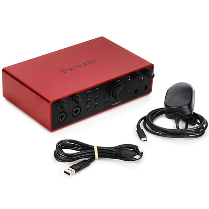 Focusrite Scarlett 16i16 4th Gen 16 In 16 Out USB Audio Interface with Software