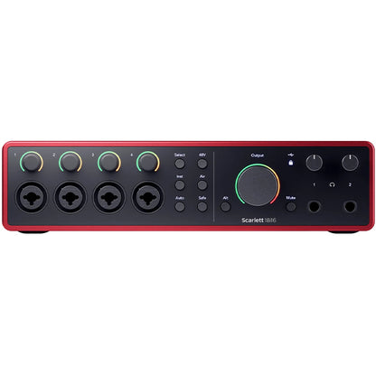 Focusrite Scarlett 18i16 4th Gen 18 In 16 Out USB Audio Interface with Software