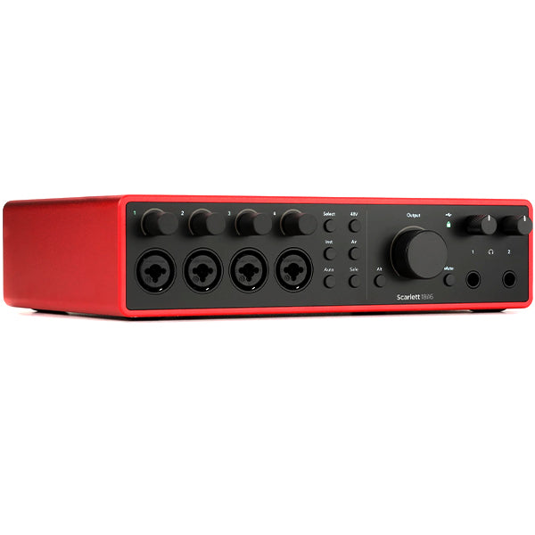Focusrite Scarlett 18i16 4th Gen 18 In 16 Out USB Audio Interface with Software