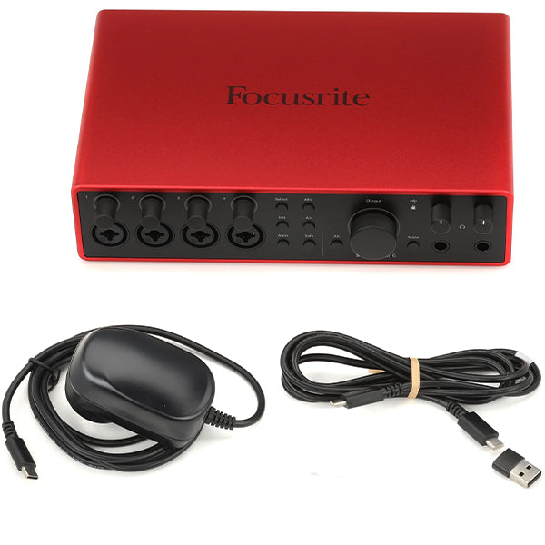 Focusrite Scarlett 18i16 4th Gen 18 In 16 Out USB Audio Interface with Software