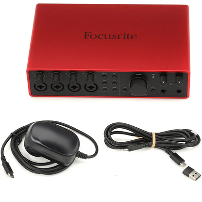 Focusrite Scarlett 18i16 4th Gen 18 In 16 Out USB Audio Interface with Software