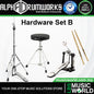 Alpha Drumworks Heavy Duty Hardware Set Package All in One for Drummer