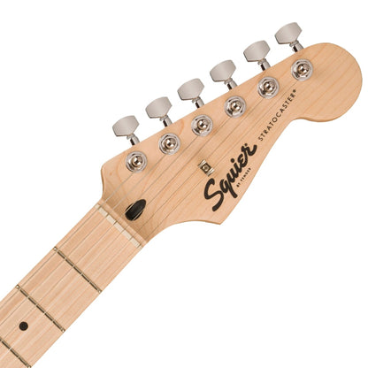 Squier Sonic Stratocaster Complete Pack with Gig Bag, 10G, Cable Strap and Picks - Bundle