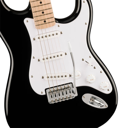 Squier Sonic Stratocaster Complete Pack with Gig Bag, 10G, Cable Strap and Picks - Bundle