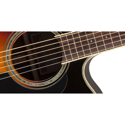 Takamine GD51CE-BSB Cutaway Dreadnought Solid Spruce Top Acoustic Electric Guitar with Bag - Brown Sunburst
