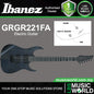 Ibanez GRGR221FA Okoume Body Electric Guitar with HH Pickup and Bound Purpleheart Fretboard - Transparent Indigo Black
