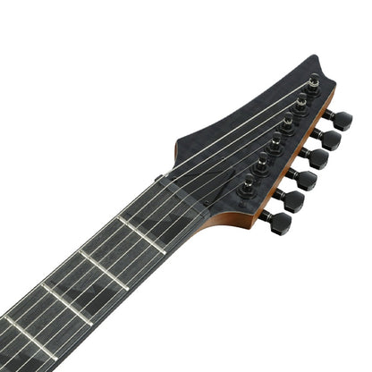 Ibanez GRGR221FA Okoume Body Electric Guitar with HH Pickup and Bound Purpleheart Fretboard - Transparent Indigo Black